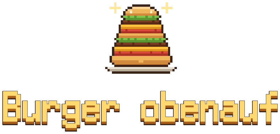 Burger obenauf